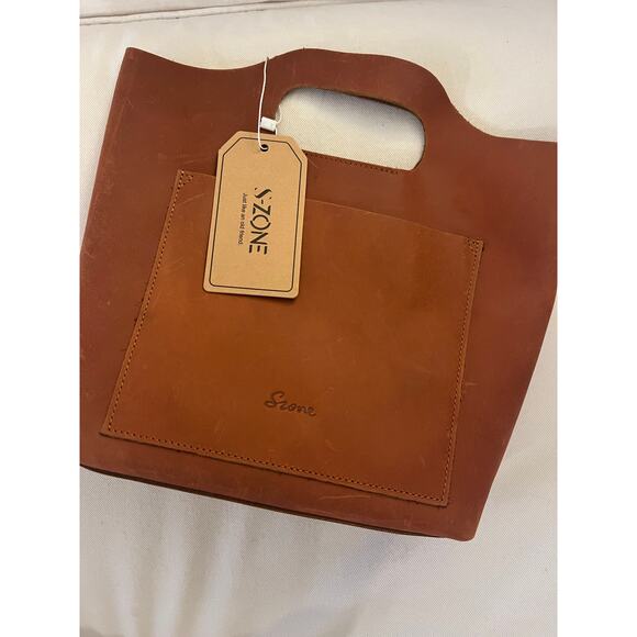 Zone Real Leather Hand Bag - Picture 2 of 9